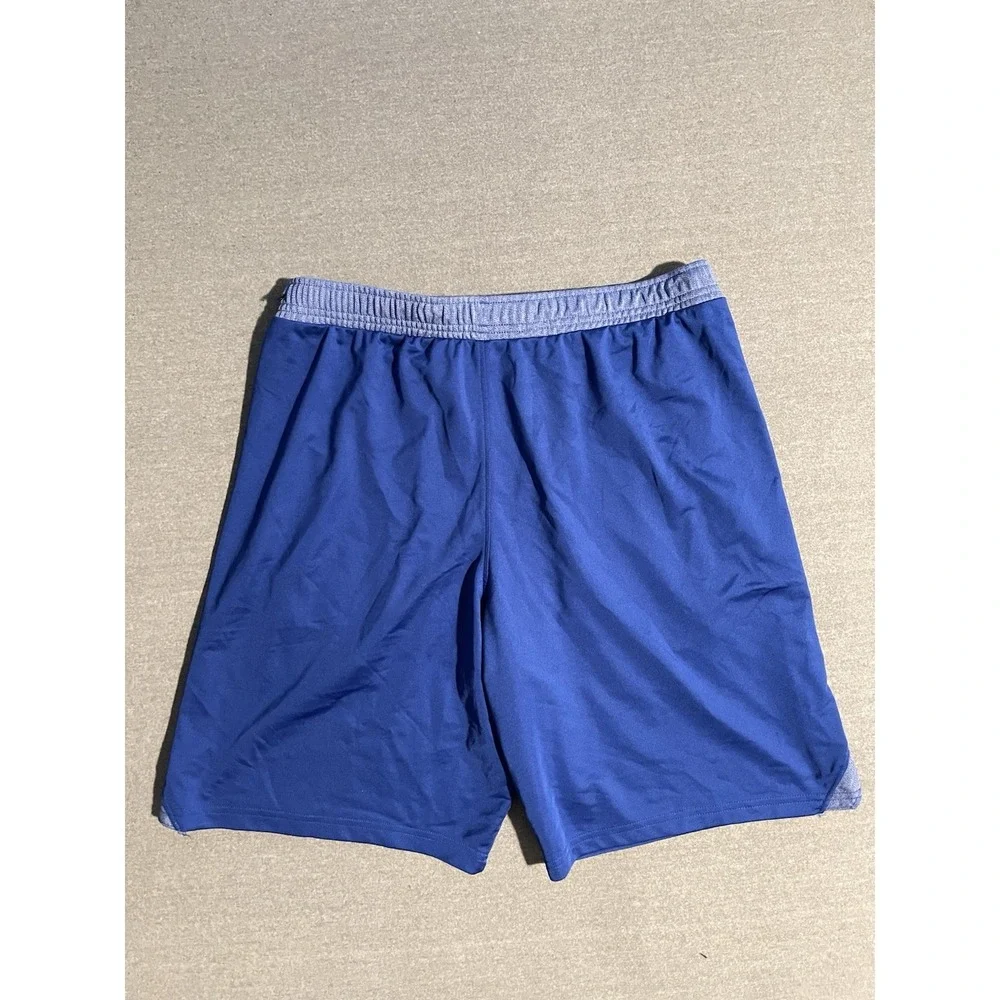 Under Armour Bingham Baseball Shorts Men's Large Blue Athletic Training Gym